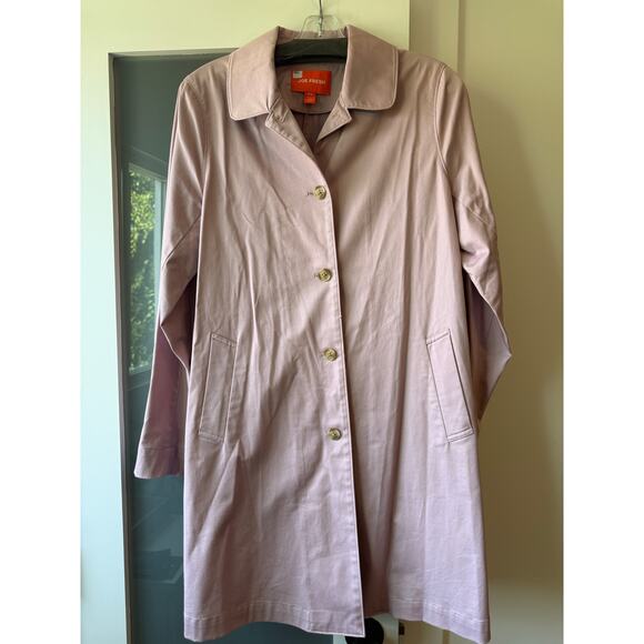 Women's Joe Fresh Lightweight Rain Trench Fall Coat Medium - great condition - Picture 1 of 3